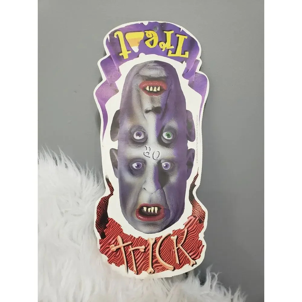 1997 Trick‎ or Treat PAPER MAGIC GROUP Halloween die cut retro vintage vampire